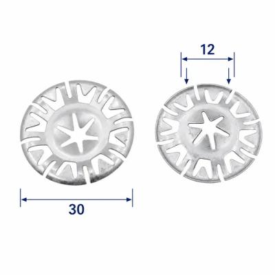 Металлический зажим Audi, Ford, Seat, Skoda, Volkswagen ОЕМ: N90796502. (шумоизоляция, бампер, внутренняя отделка).
